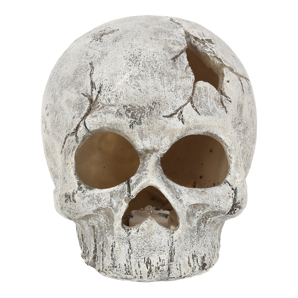 Schedel Halloween en LED 12 cm Schedel Halloween en LED 12 cm