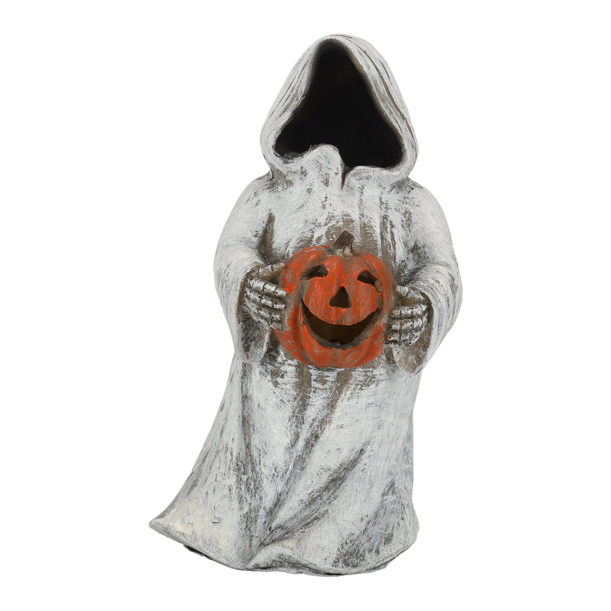 Spook Halloween LED-pompoen 18 cm Spook Halloween LED-pompoen 18 cm
