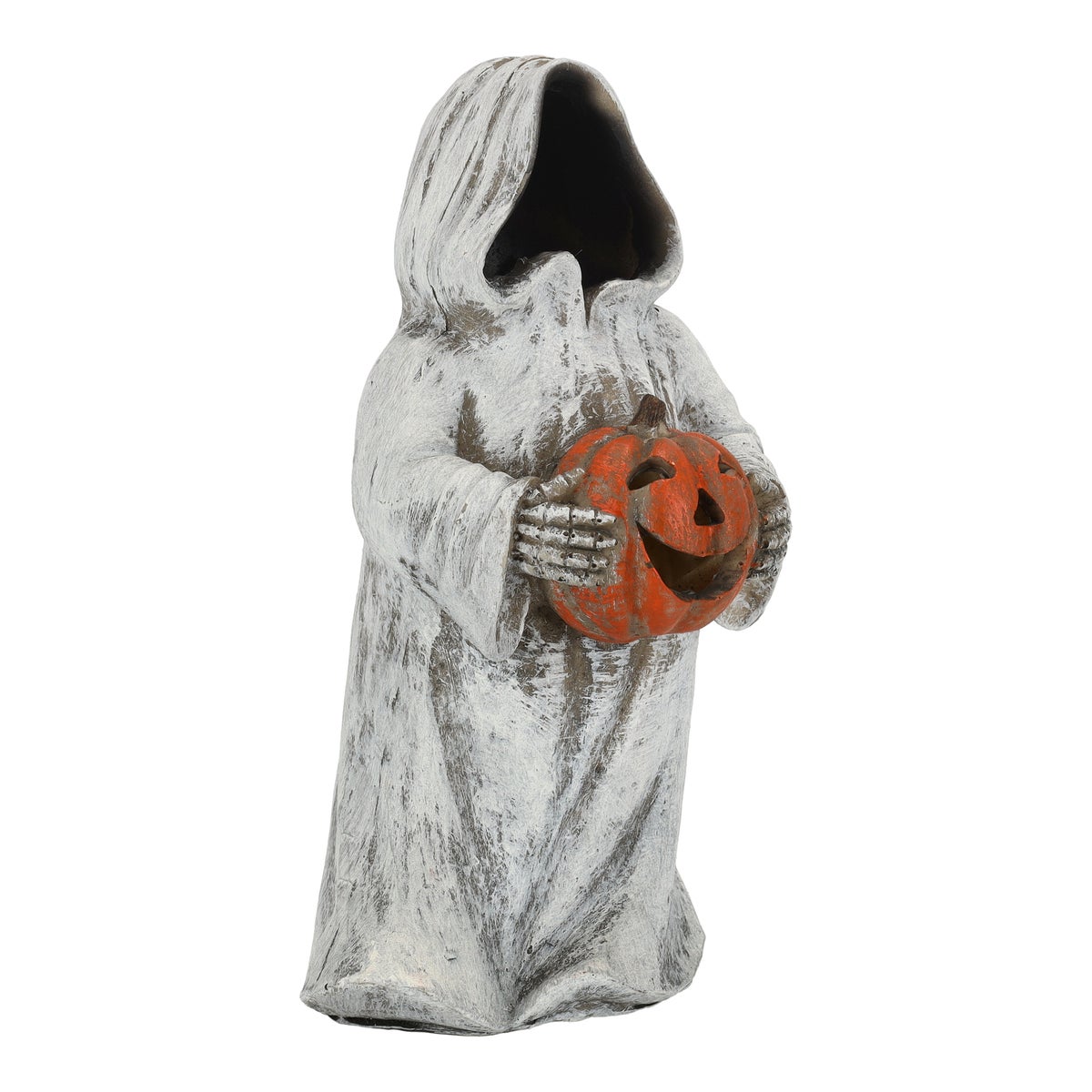 Spook Halloween LED-pompoen 18 cm Spook Halloween LED-pompoen 18 cm