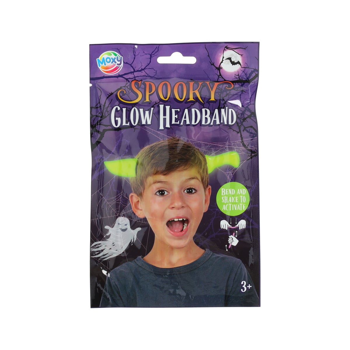 Hoofdband glow devil knife 2 assorti Hoofdband glow devil knife 2 assorti