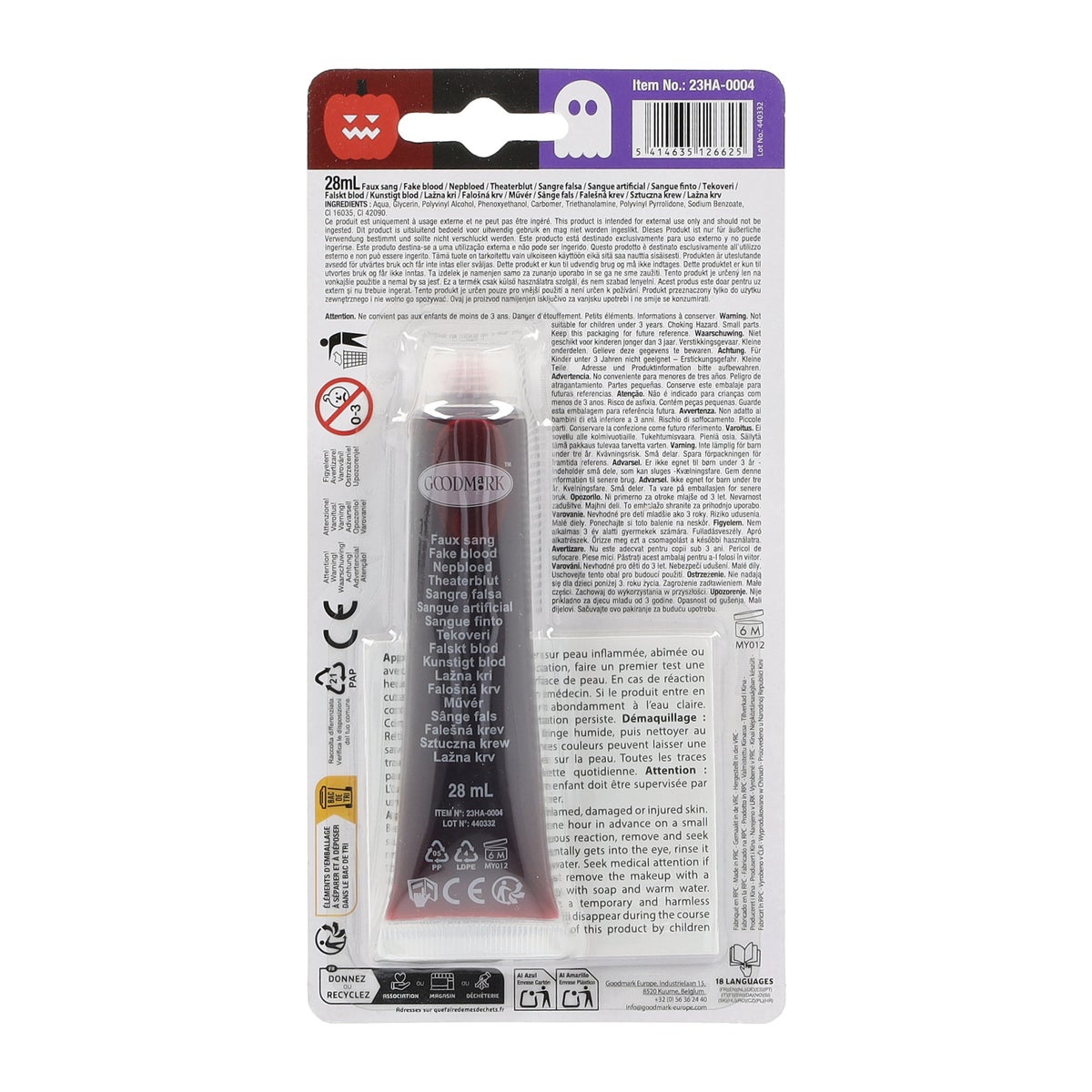 Nepbloed tube 28 ml Nepbloed tube 28 ml