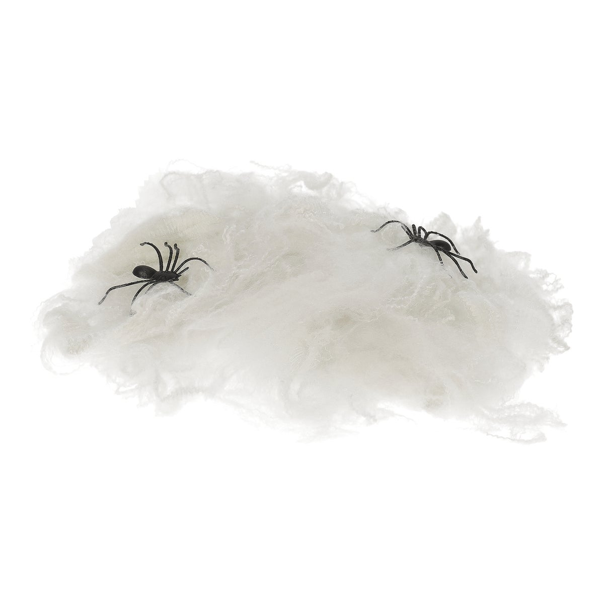 Spinnenweb wit 20 gr met 2 spinnen Spinnenweb wit 20 gr met 2 spinnen