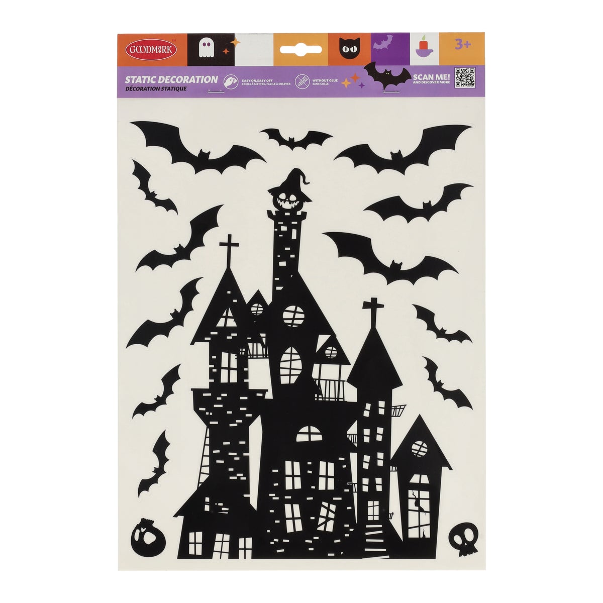 Raamdecoratie Halloween 28 x 39 cm Raamdecoratie Halloween 28 x 39 cm