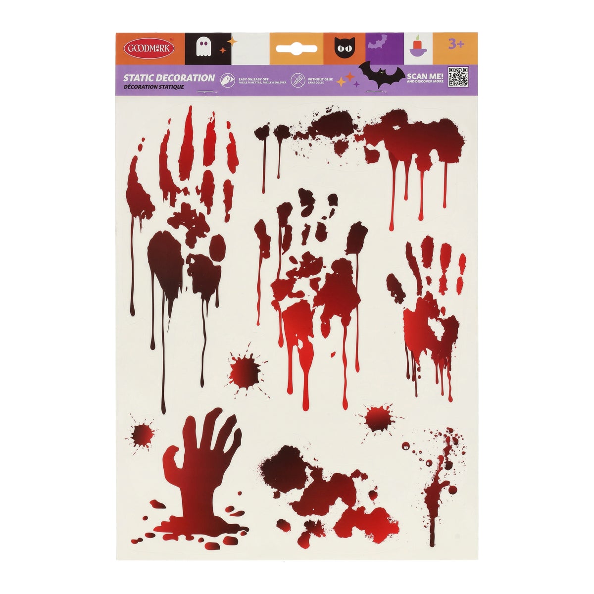 Raamdecoratie Halloween 28 x 39 cm Raamdecoratie Halloween 28 x 39 cm