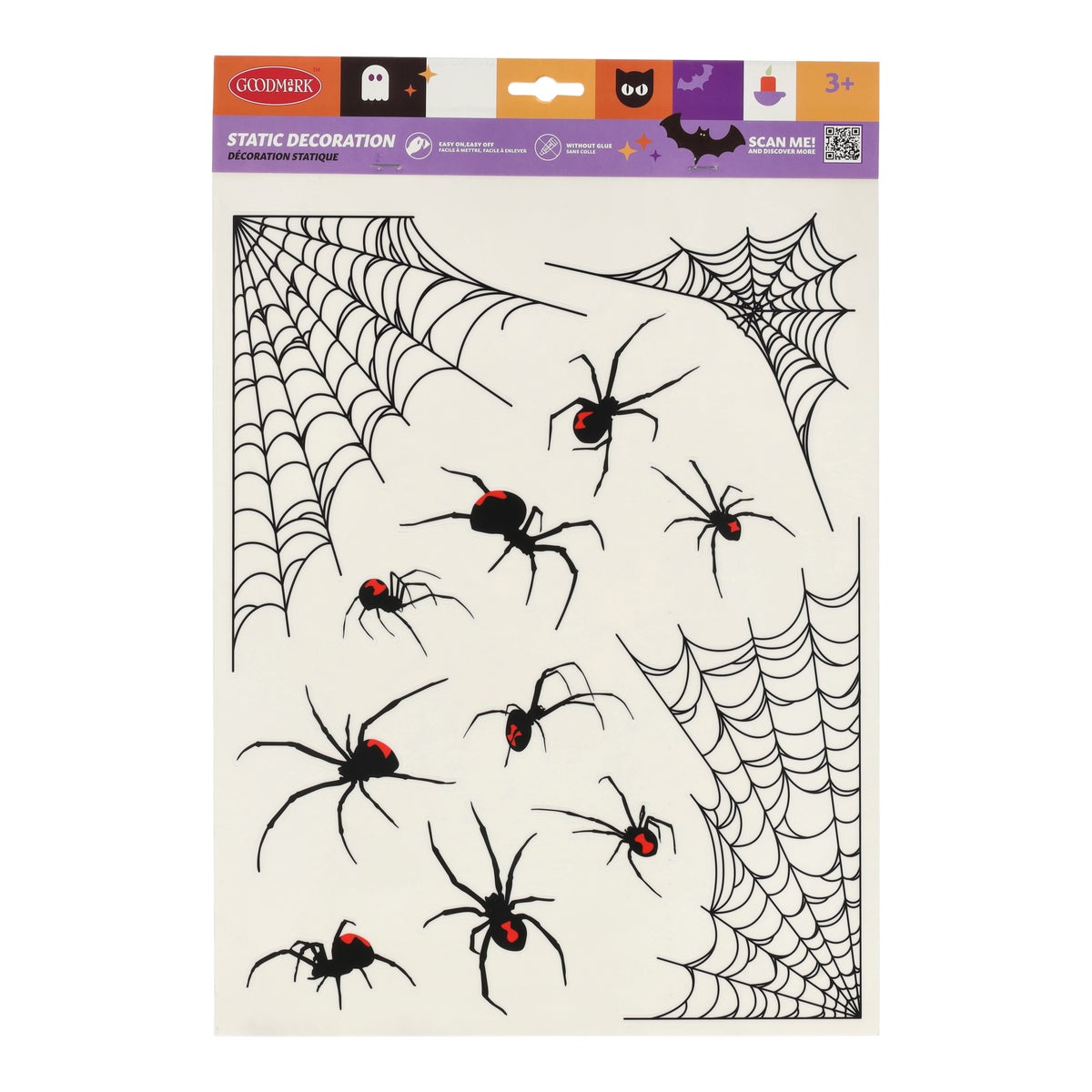 Raamdecoratie Halloween 28 x 39 cm Raamdecoratie Halloween 28 x 39 cm