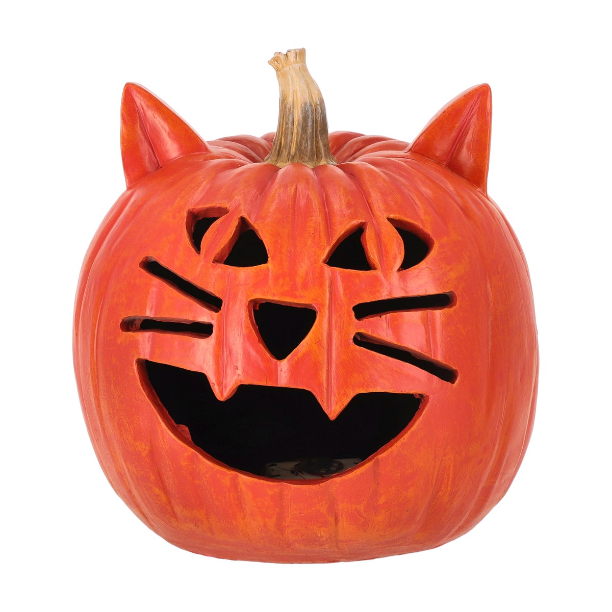 Pompoen Halloween kat LED 25 cm Pompoen Halloween kat LED 25 cm