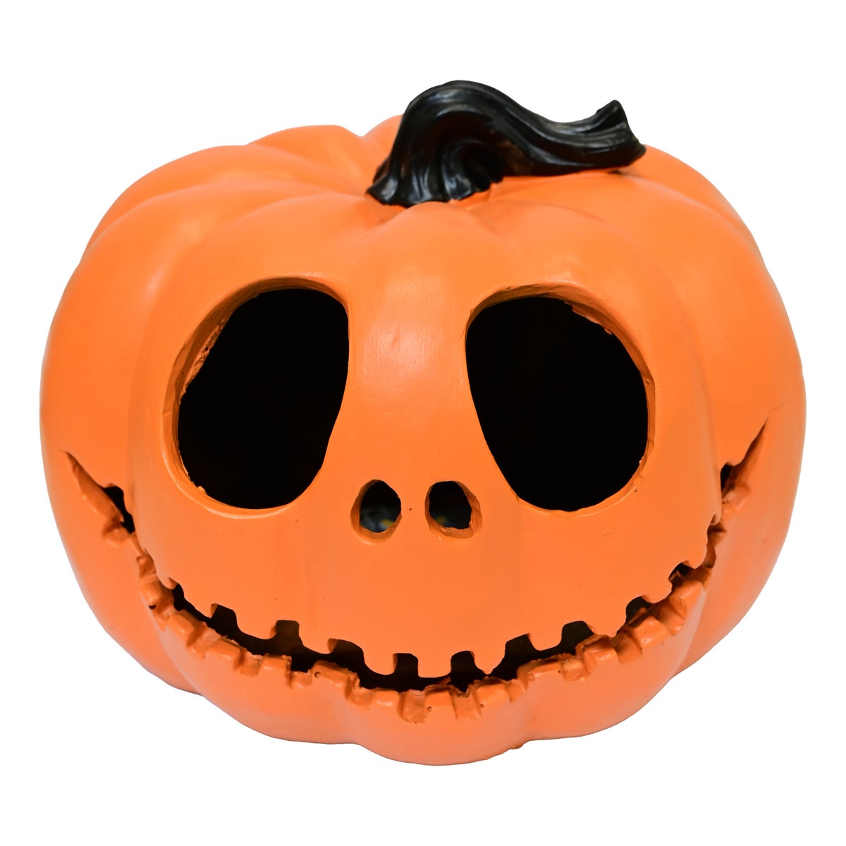 Pompoen Halloween met LED 15 cm Pompoen Halloween met LED 15 cm