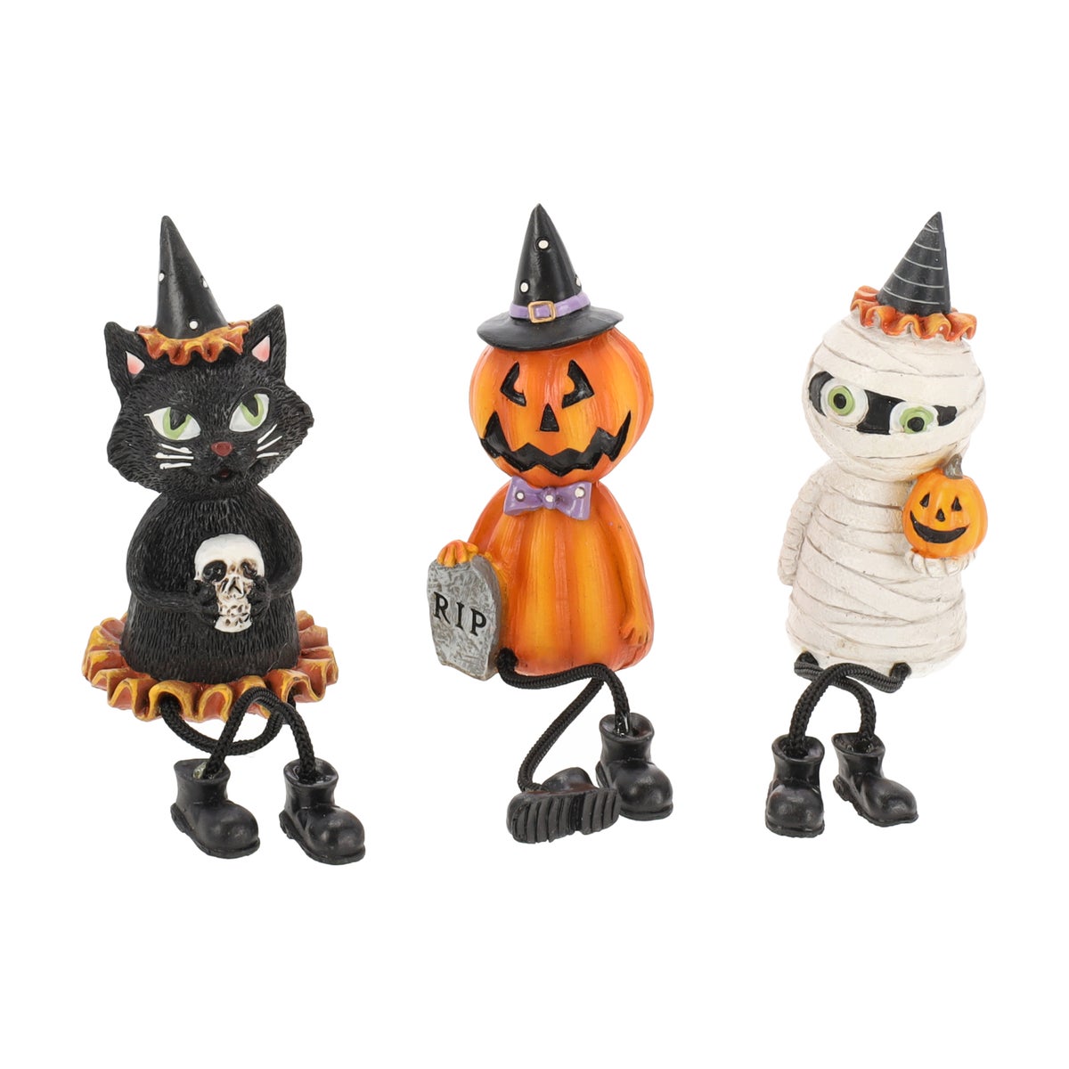 Figuur zittend Halloween 18 cm Figuur zittend Halloween 18 cm