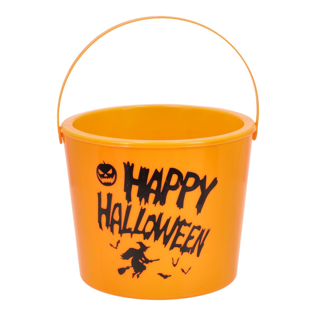 Emmer Halloween met licht 20 cm Emmer Halloween met licht 20 cm