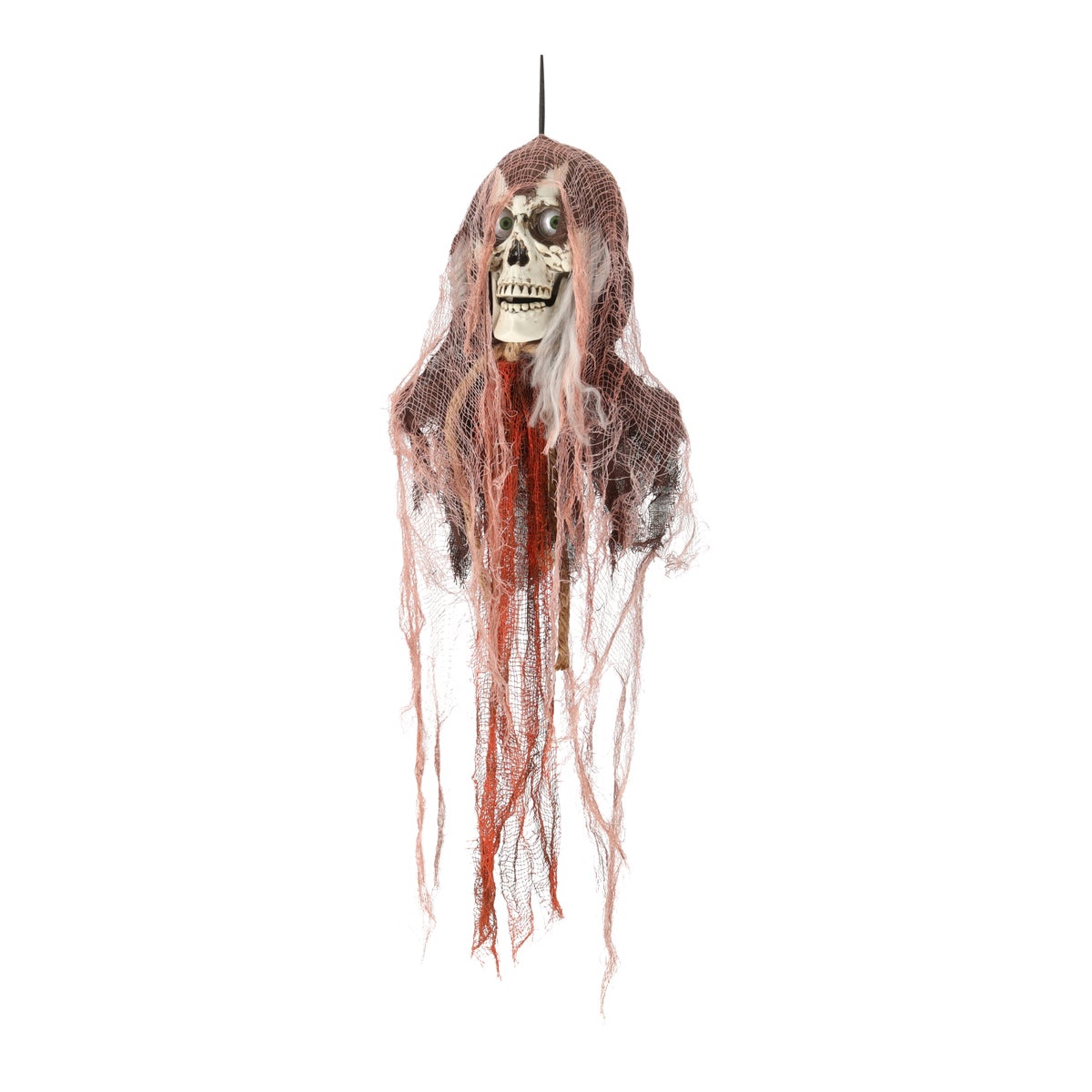 Skelet hang ogen B en L en geluid 100 cm Skelet hang ogen B en L en geluid 100 cm
