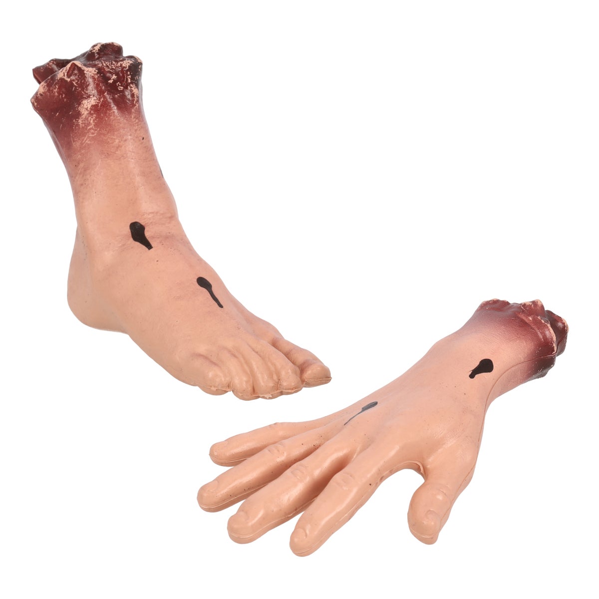 Hand en voet met bloed Hand en voet met bloed
