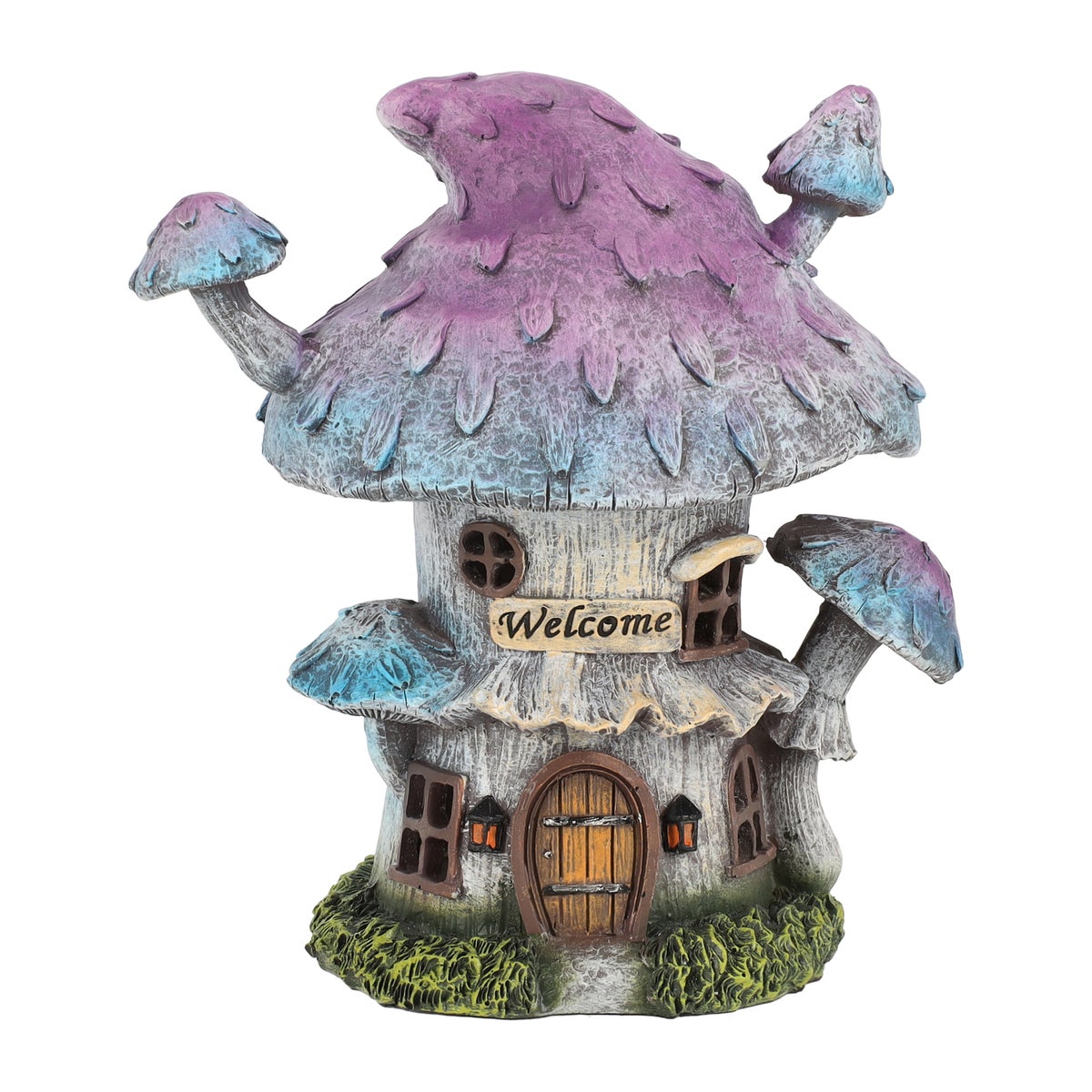 Paddenstoel huis LED 21 cm Paddenstoel huis LED 21 cm