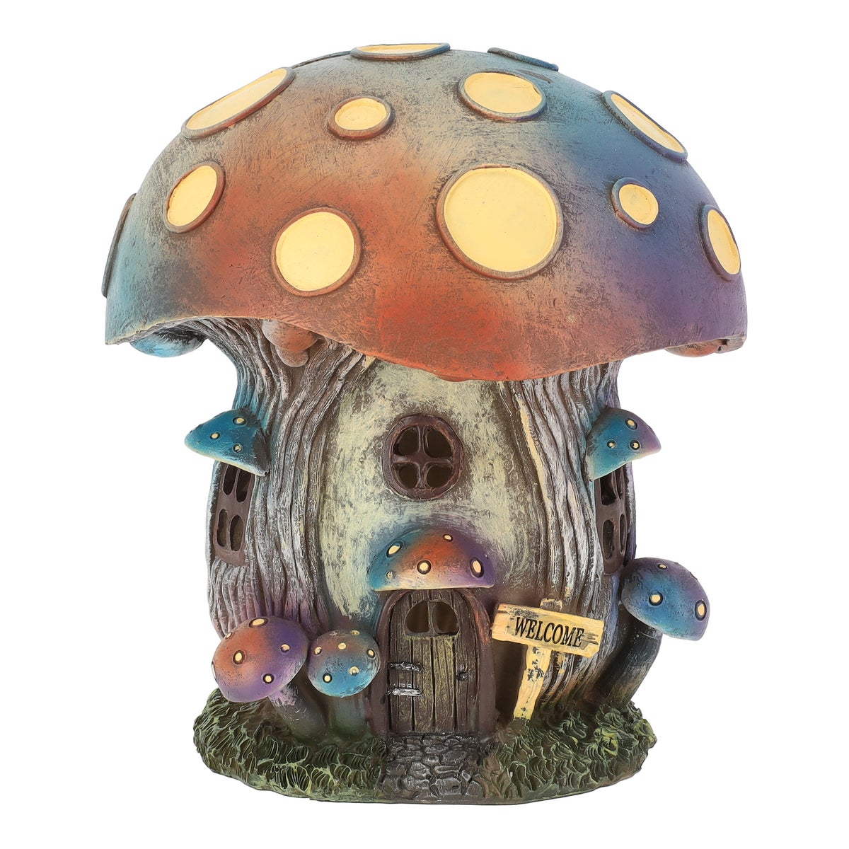Paddenstoel huis LED 20 cm Paddenstoel huis LED 20 cm