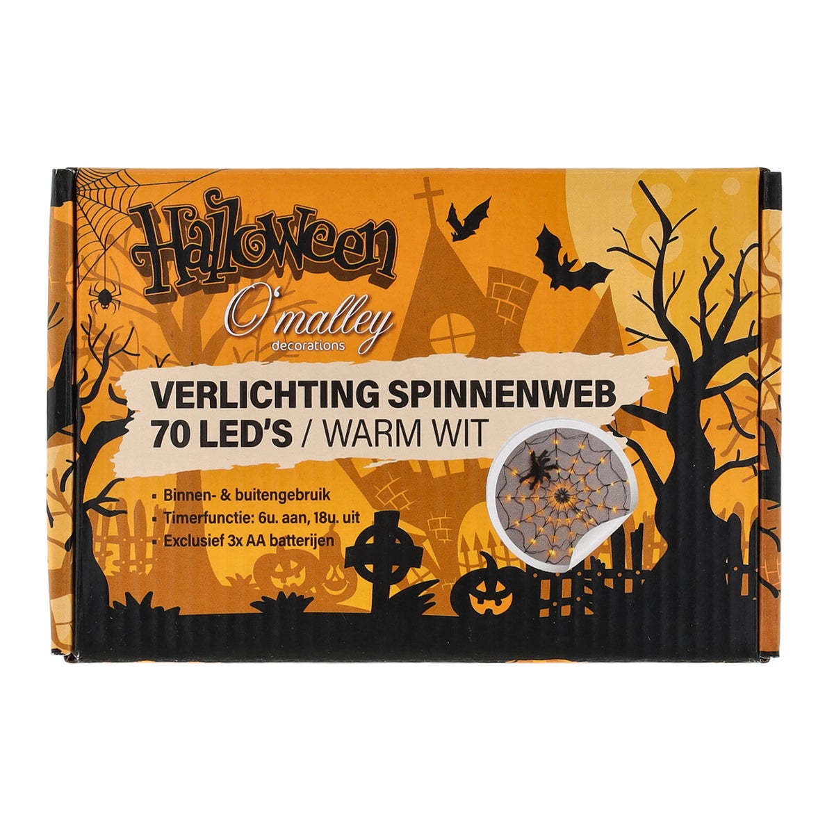 Verlichting spinnenweb 70L 50 cm Verlichting spinnenweb 70L 50 cm