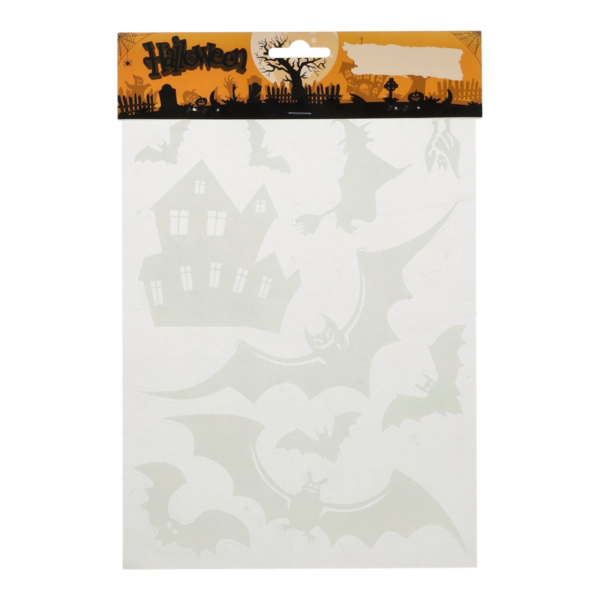 Raamsticker Halloween groen Raamsticker Halloween groen