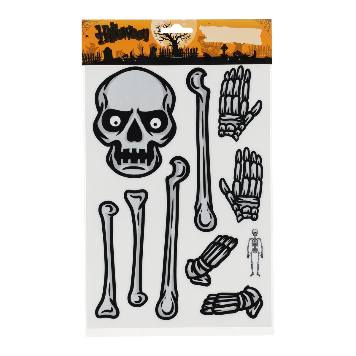 Raamsticker Halloween zwart Raamsticker Halloween zwart