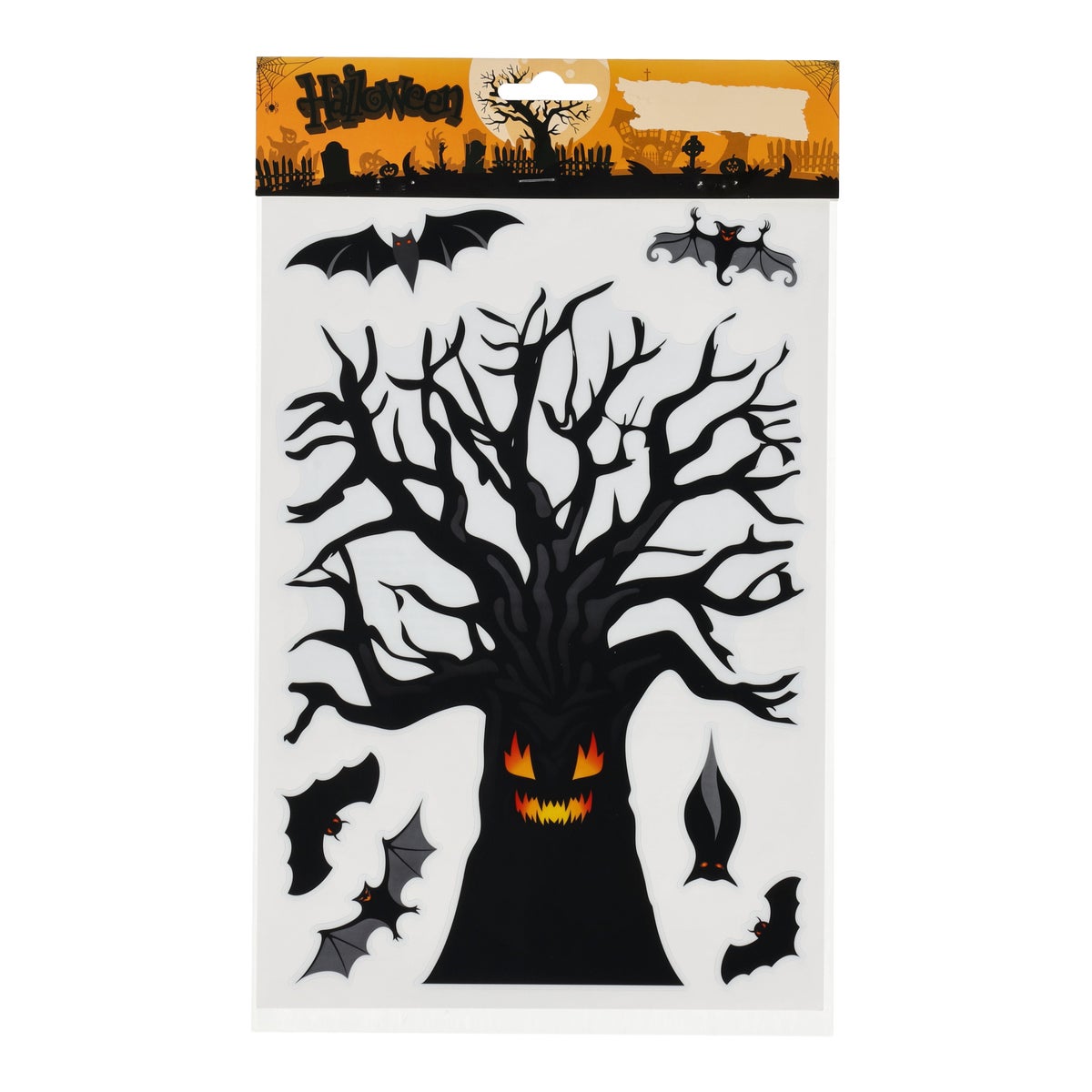 Raamsticker Halloween zwart Raamsticker Halloween zwart