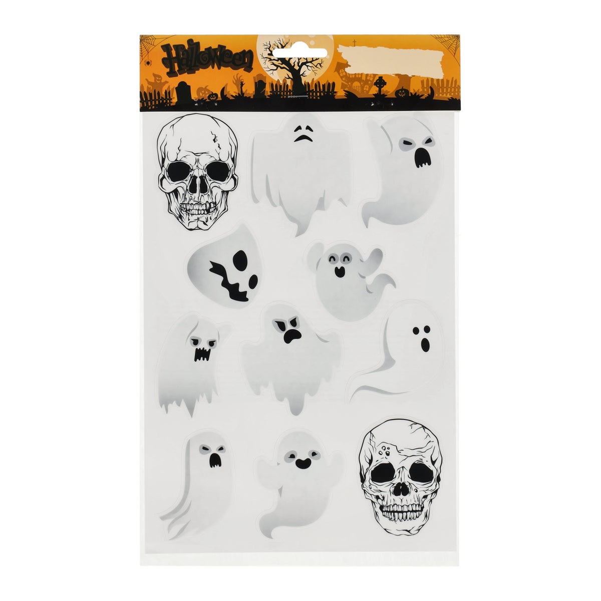 Raamsticker Halloween zwart Raamsticker Halloween zwart