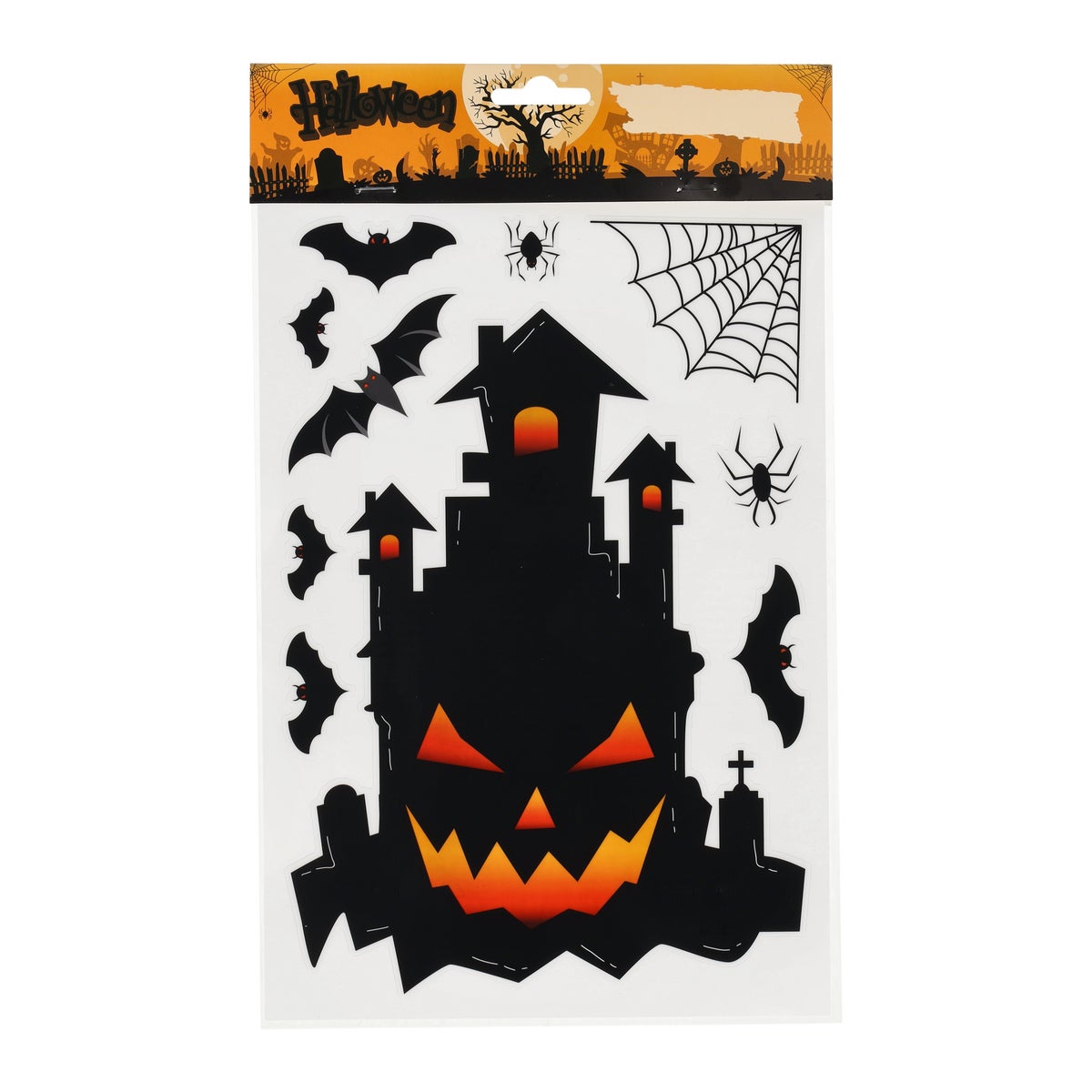 Raamsticker Halloween zwart Raamsticker Halloween zwart
