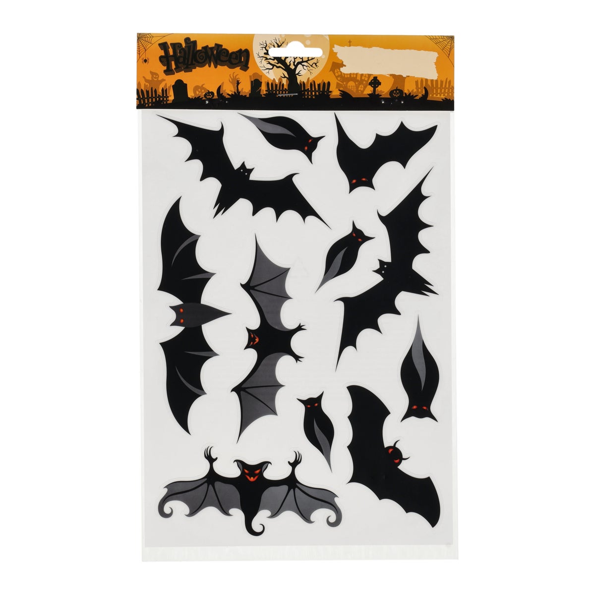 Raamsticker Halloween zwart Raamsticker Halloween zwart