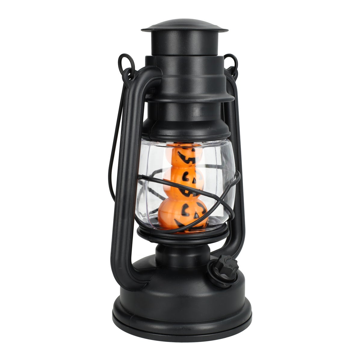 Laterne Kürbis 24 cm LED-Flamme Laterne Kürbis 24 cm LED-Flamme