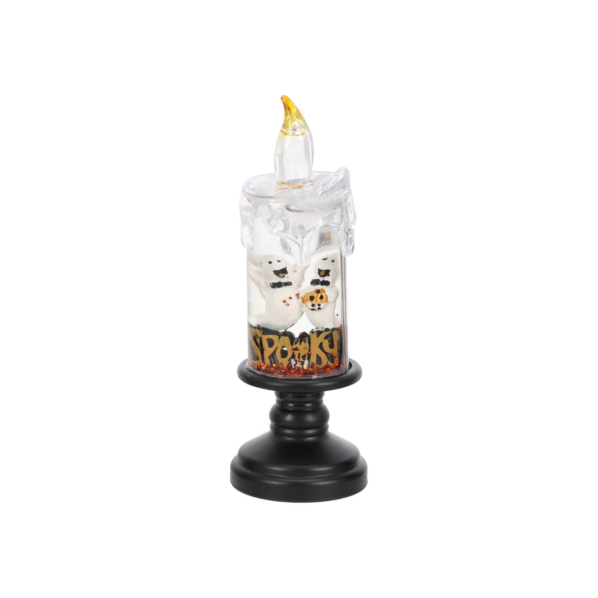 Kaars Halloween glitter 14 cm Kaars Halloween glitter 14 cm