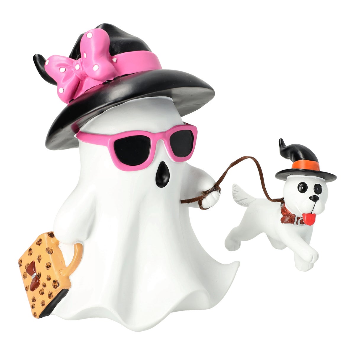 Spook met hond 20 cm Spook met hond 20 cm