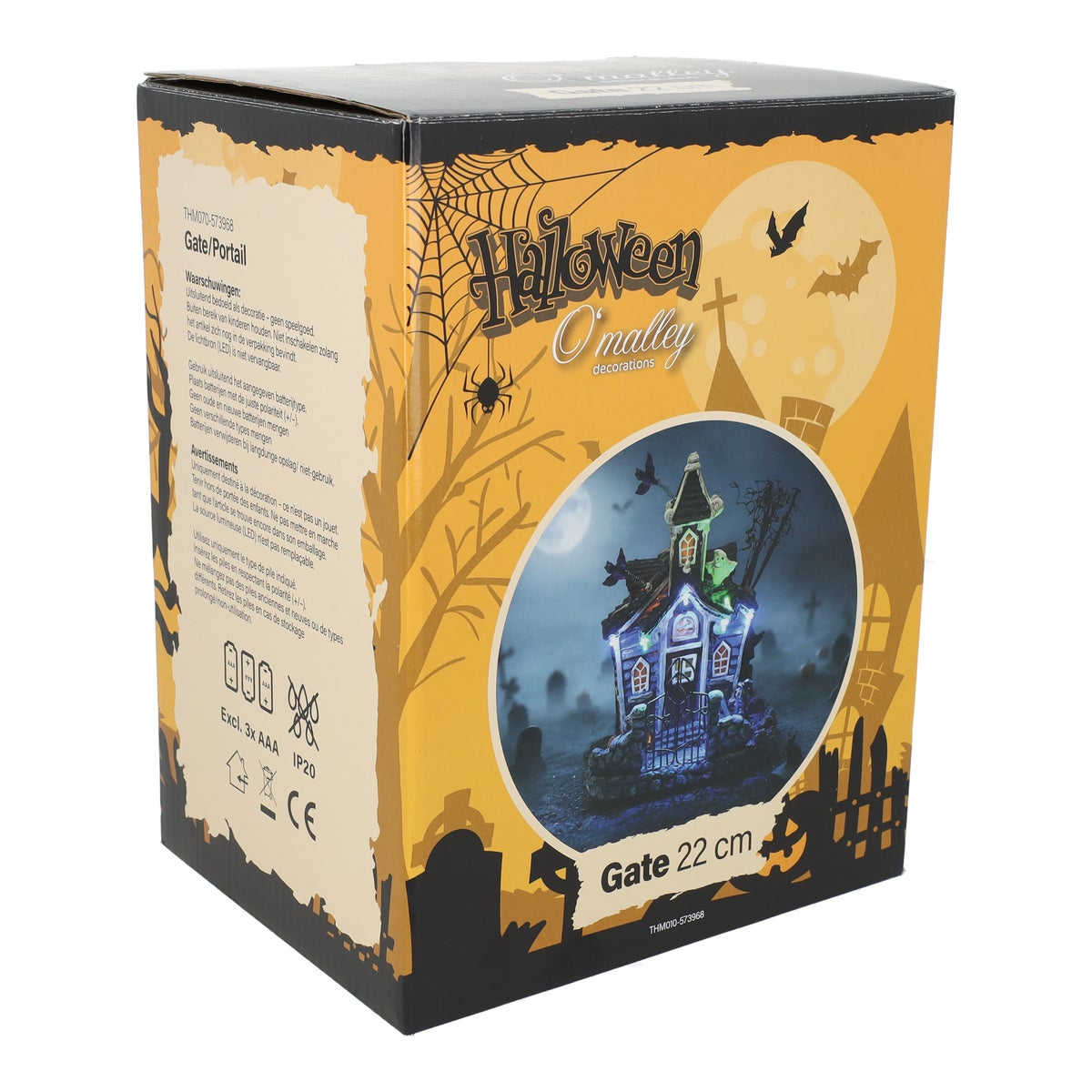 Huis Halloween gate 22 cm Huis Halloween gate 22 cm