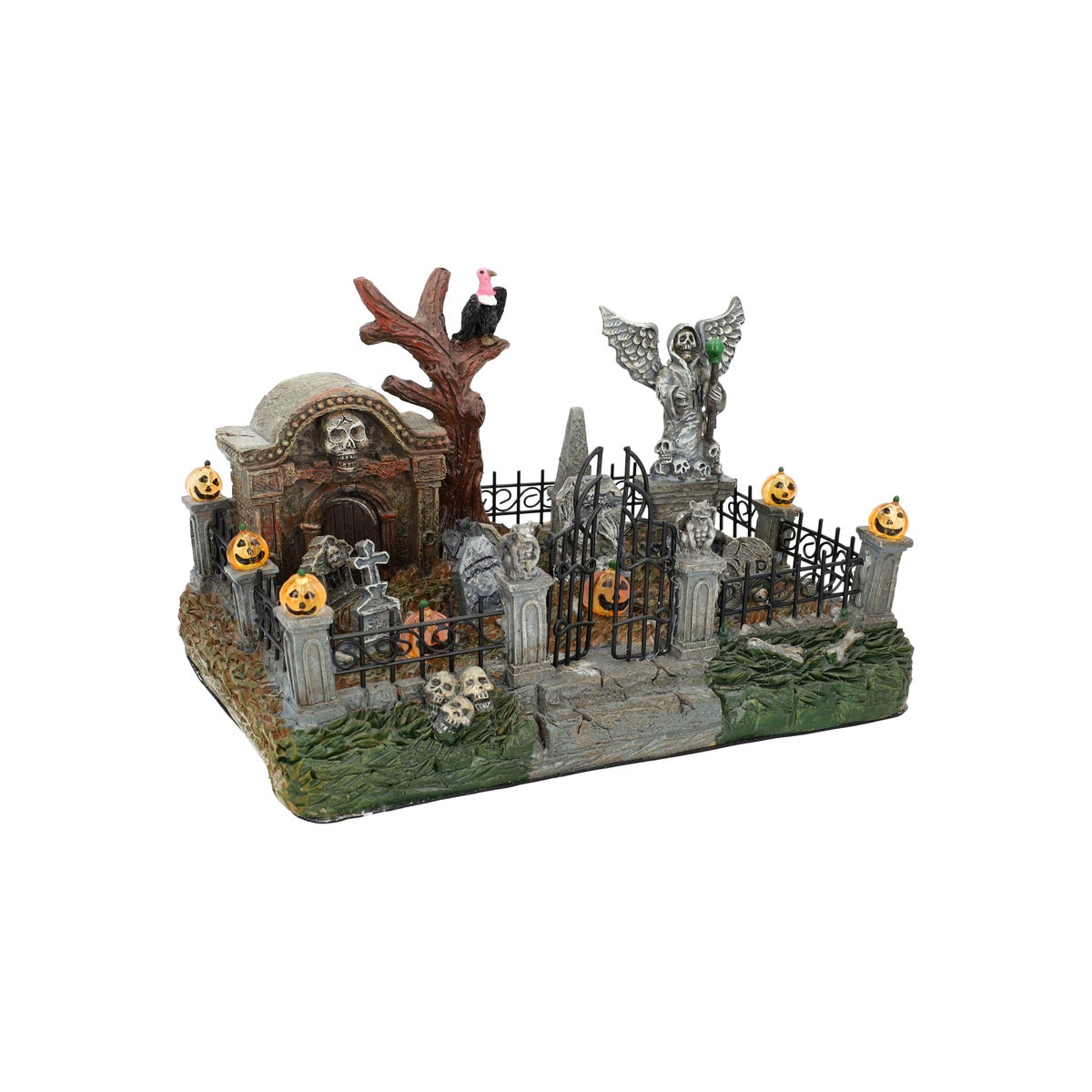 Begraafplaats Halloween 24 x 15 cm Begraafplaats Halloween 24 x 15 cm