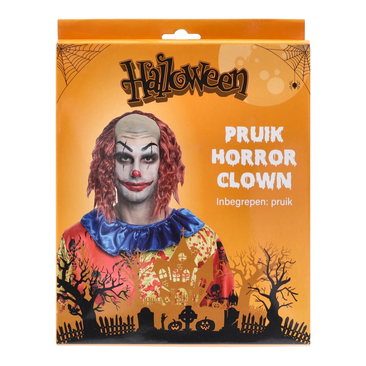 Pruik horror clown Pruik horror clown