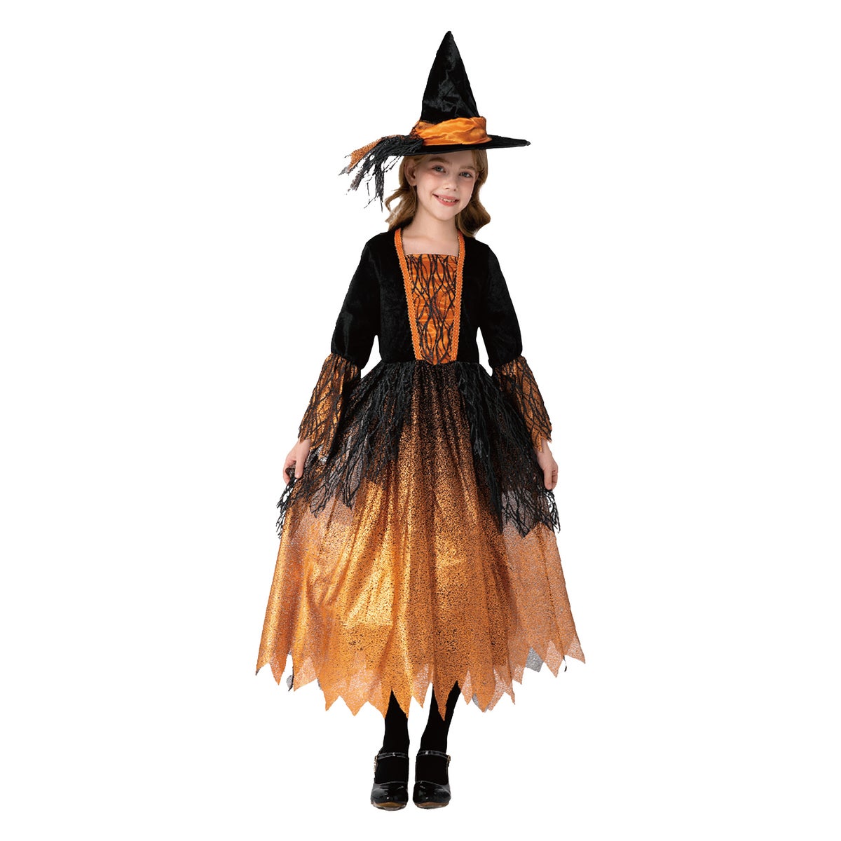 Jurk heks oranje Jurk heks oranje