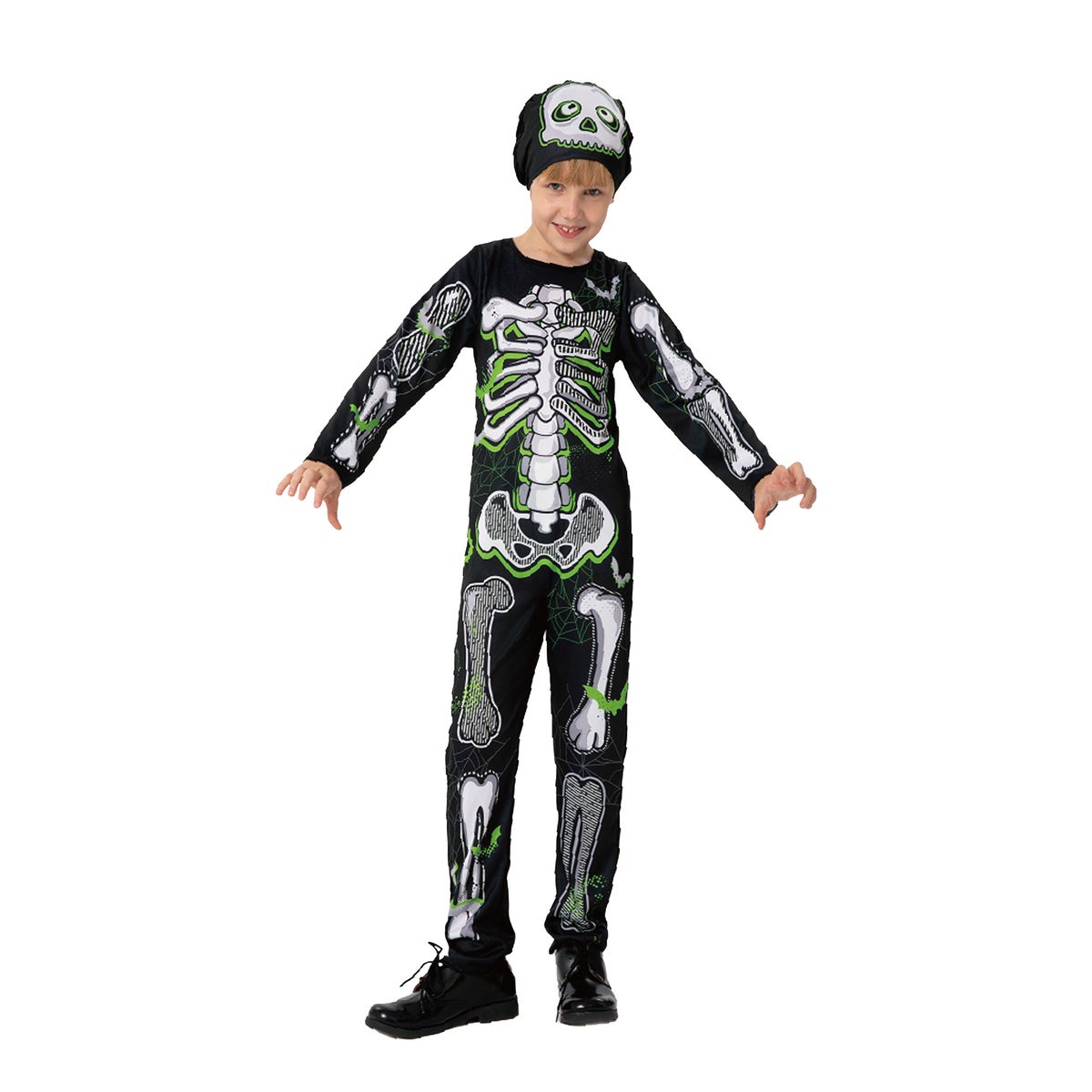 Kostuum Skelet groen Kostuum Skelet groen