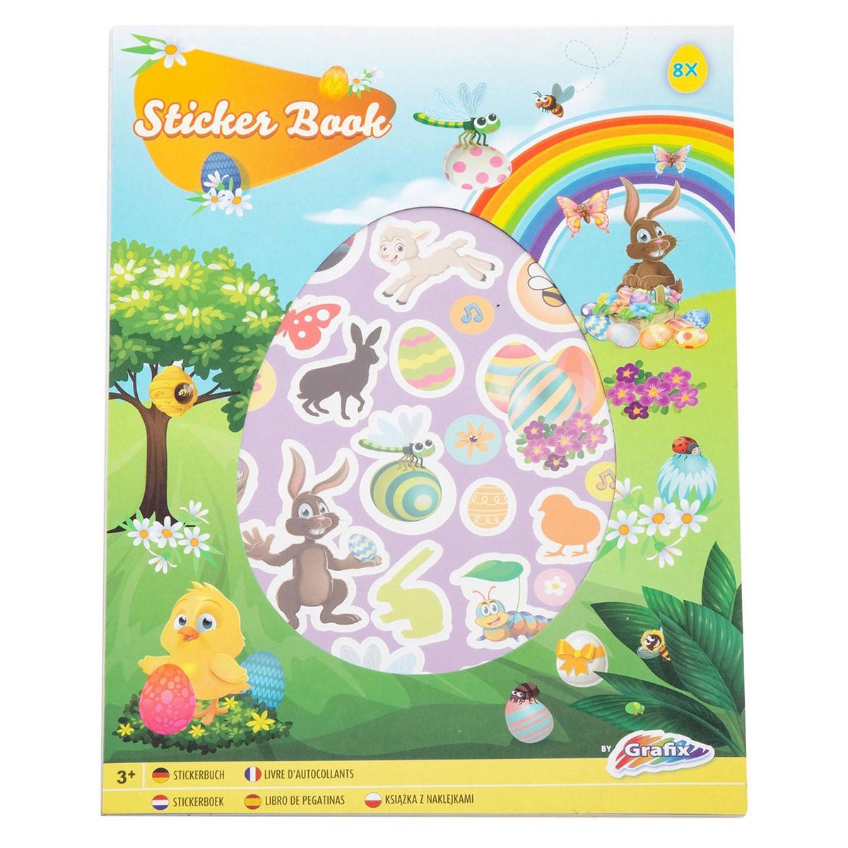 Stickerboek Pasen A4 8 pagina's Stickerboek Pasen A4 8 pagina's