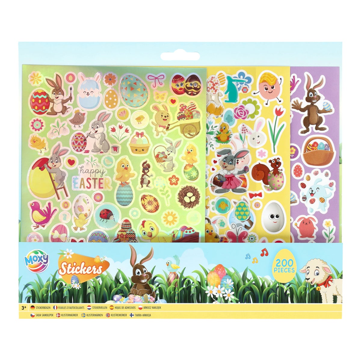 Stickerset 27 x 23 cm pasen Stickerset 27 x 23 cm pasen