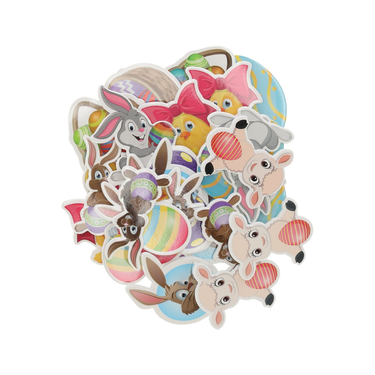 Sticker foam 30 stuks pasen Sticker foam 30 stuks pasen