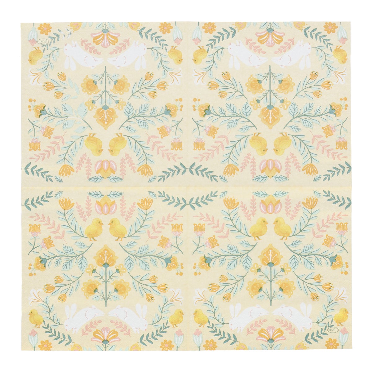 Servet 33 x 33 cm ornament easter 20st. Servet 33 x 33 cm ornament easter 20st.