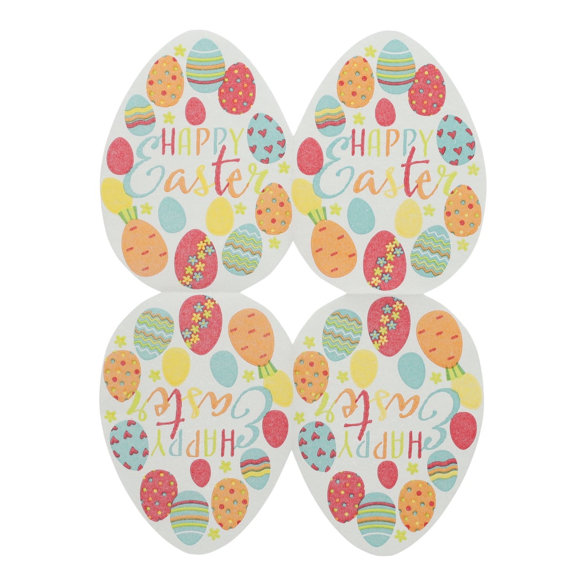 Servet Silhouettes easter joy 12 stuks Servet Silhouettes easter joy 12 stuks