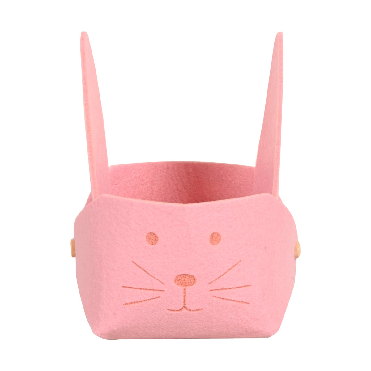 Mand konijn 19 cm roze Mand konijn 19 cm roze