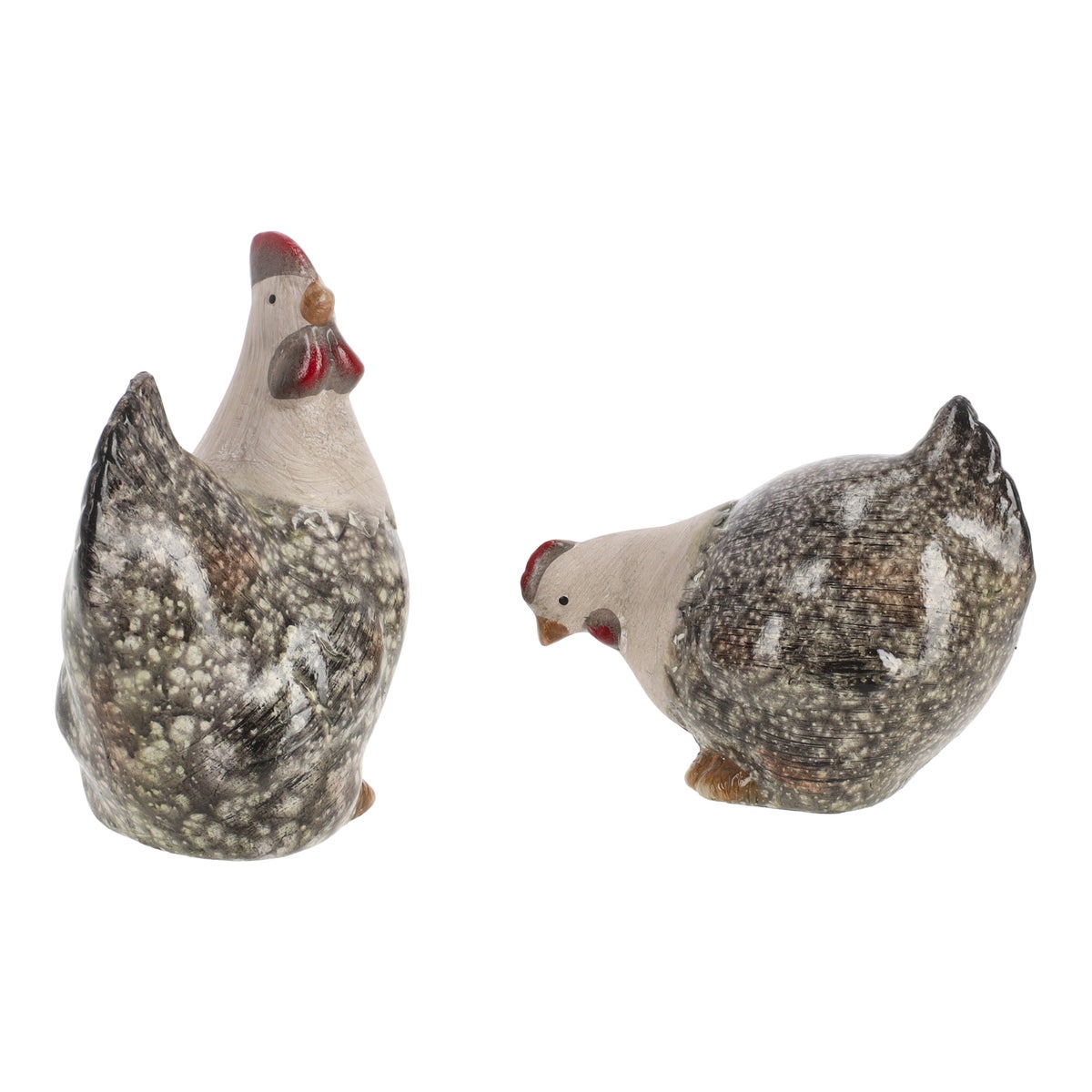 Decoratie kip 12 cm Decoratie kip 12 cm