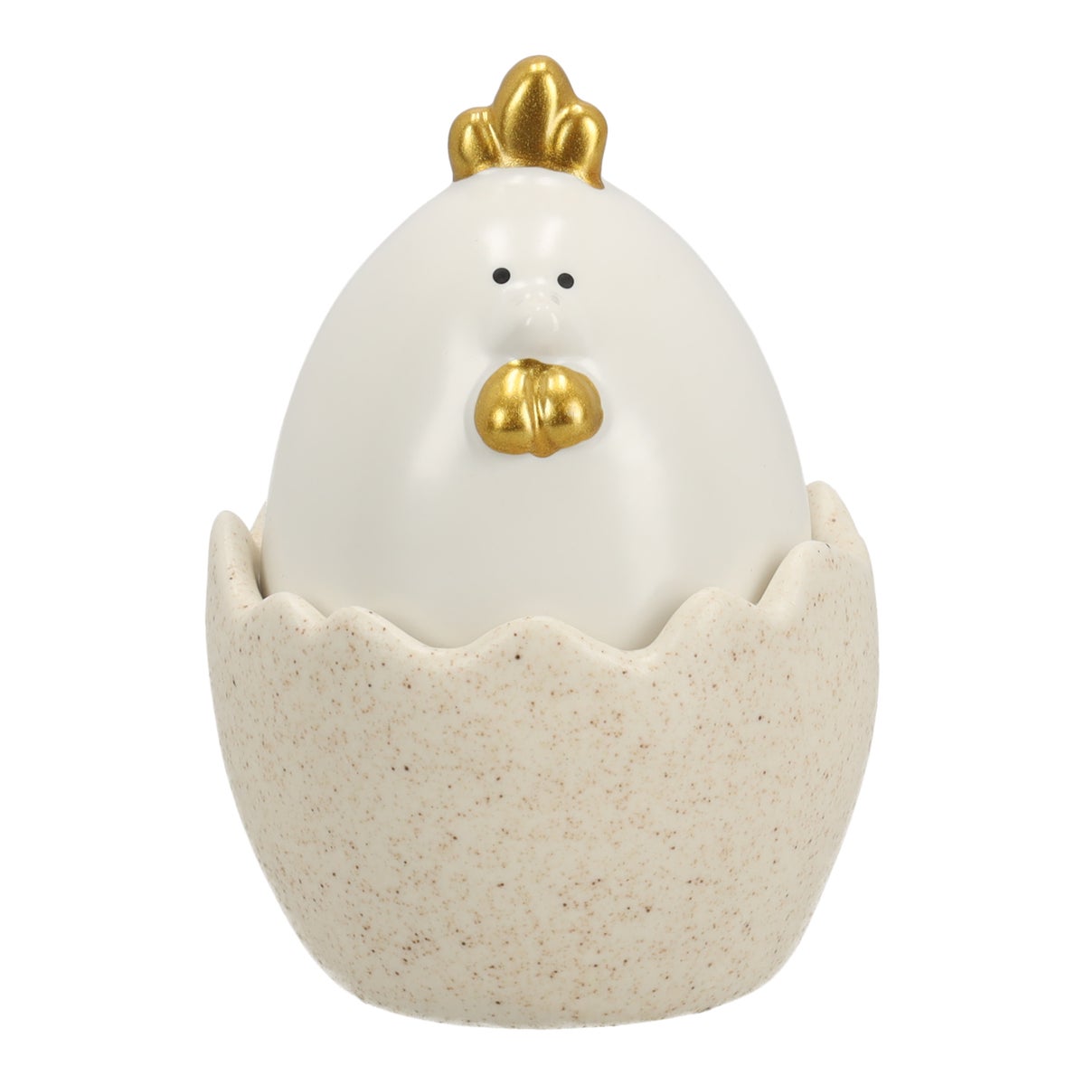 Kuiken deco creme 9cm Kuiken deco creme 9cm