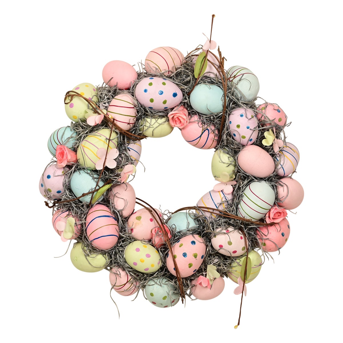Krans ei pastel 33 cm Krans ei pastel 33 cm