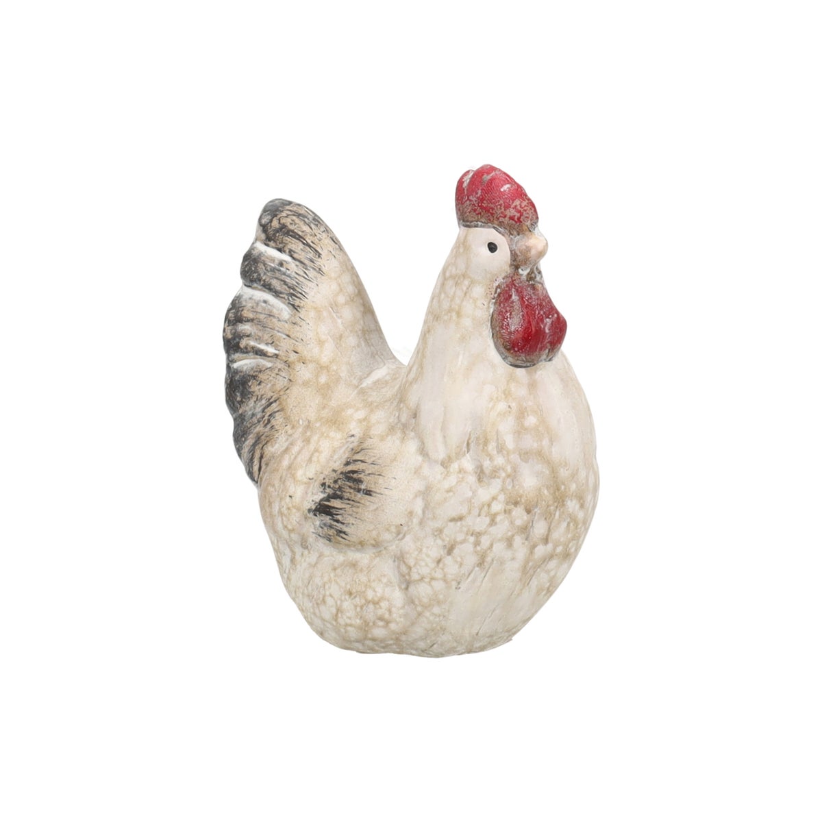 Haan hen bruin 12 cm Haan hen bruin 12 cm