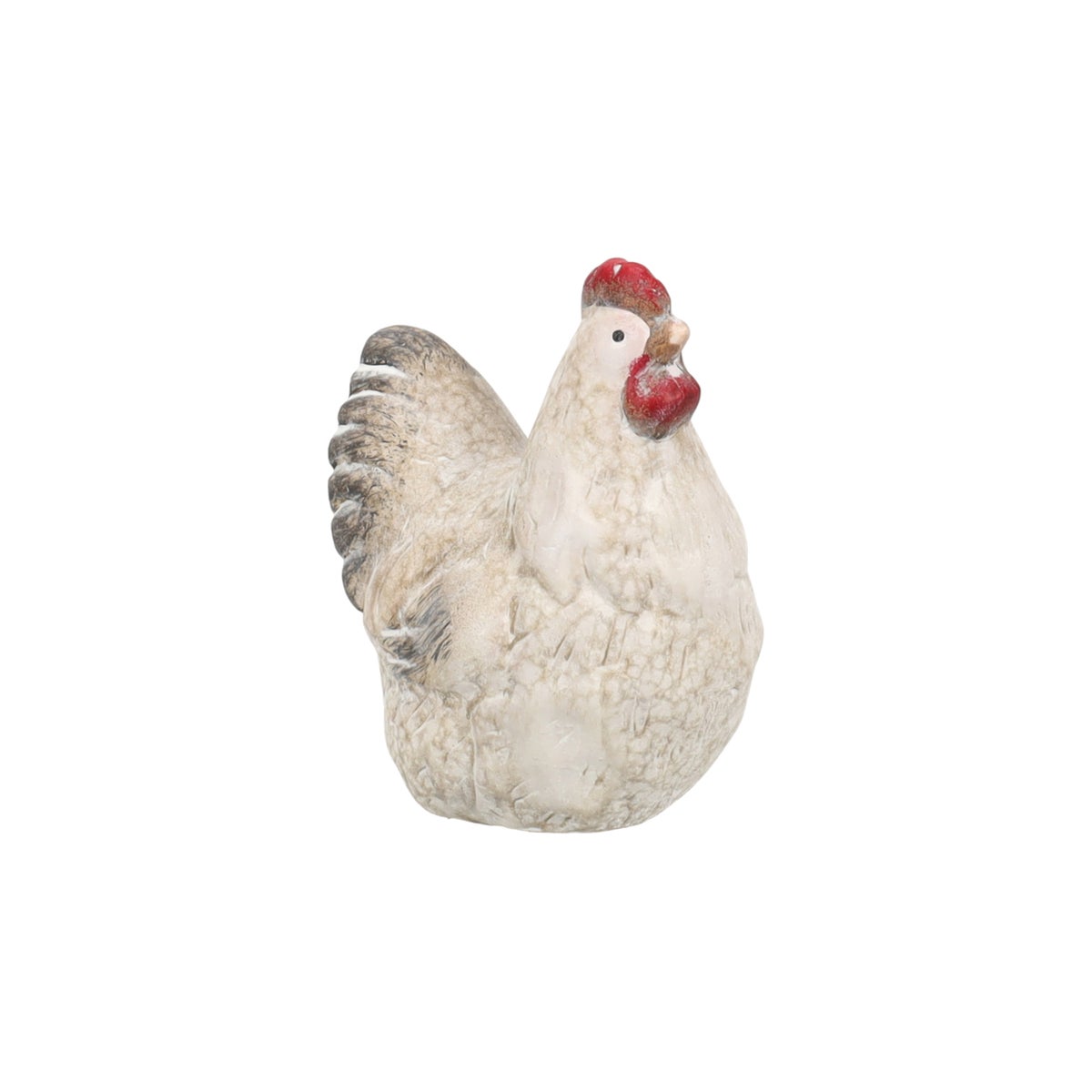 Haan hen bruin 12 cm Haan hen bruin 12 cm