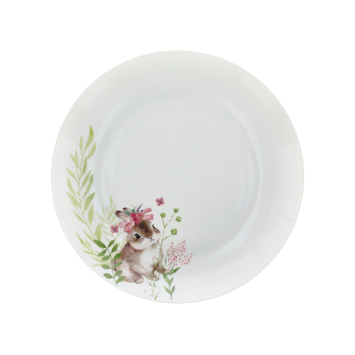 Bord konijn groen 26cm Bord konijn groen 26cm