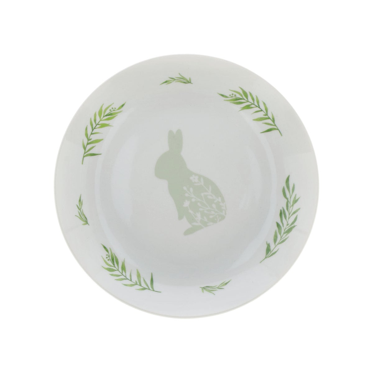 Bord konijn groen 19 cm Bord konijn groen 19 cm