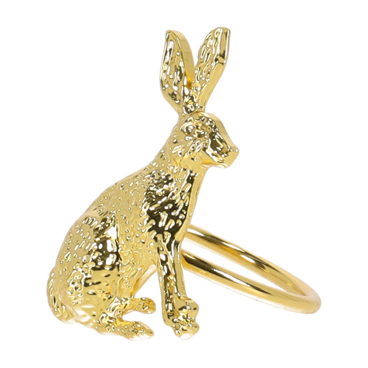 Servetring konijn goud Servetring konijn goud