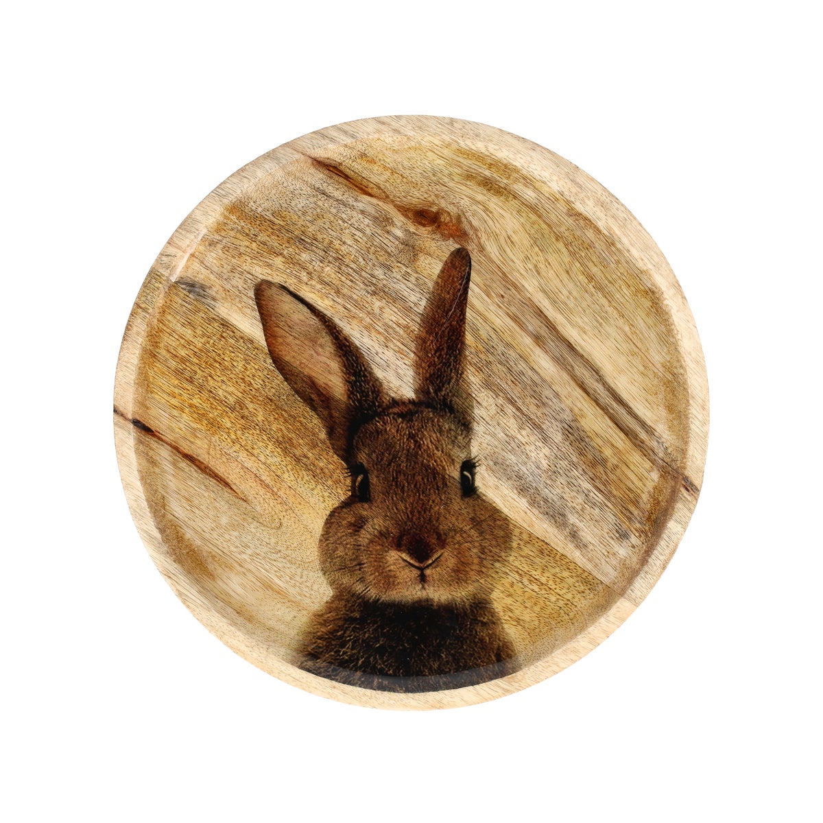 Schaal hout konijn 25 cm Schaal hout konijn 25 cm