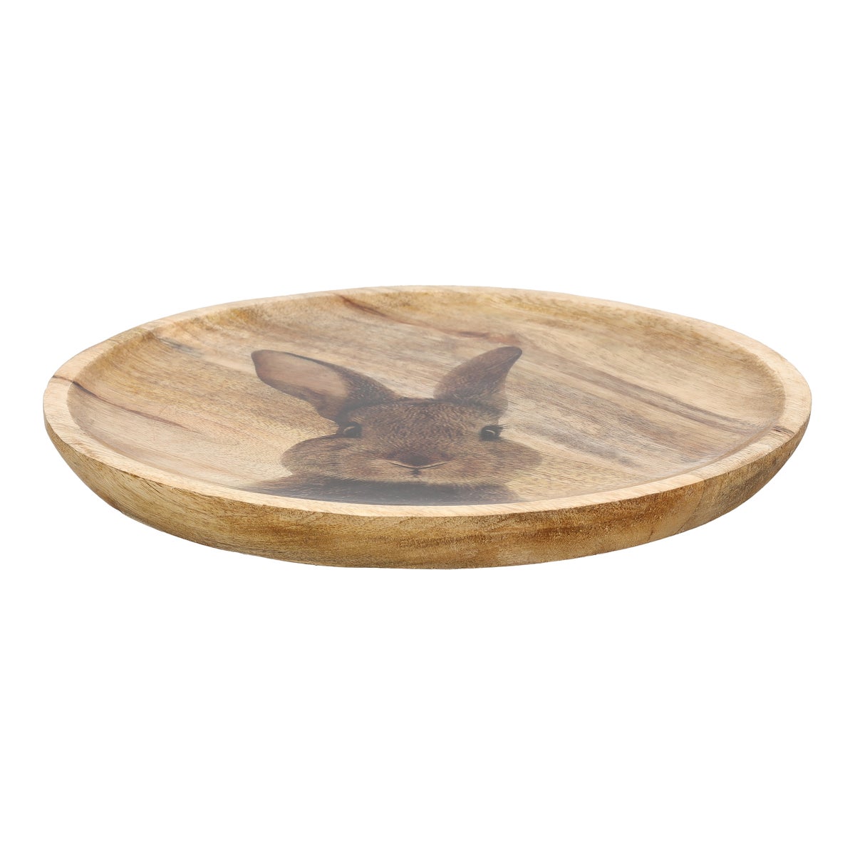 Schaal hout konijn 25 cm Schaal hout konijn 25 cm