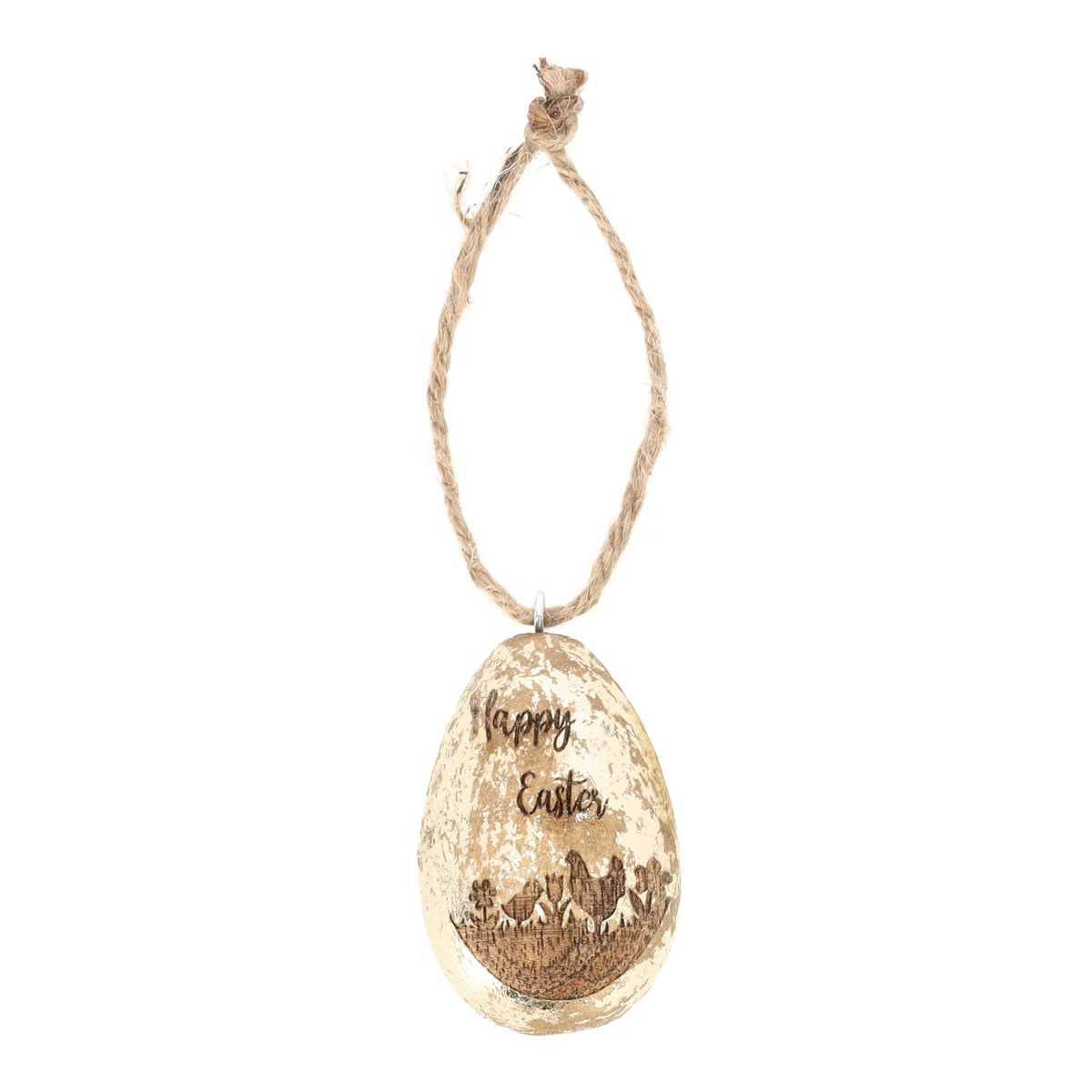 Hanger ei hout 7 cm goud Hanger ei hout 7 cm goud