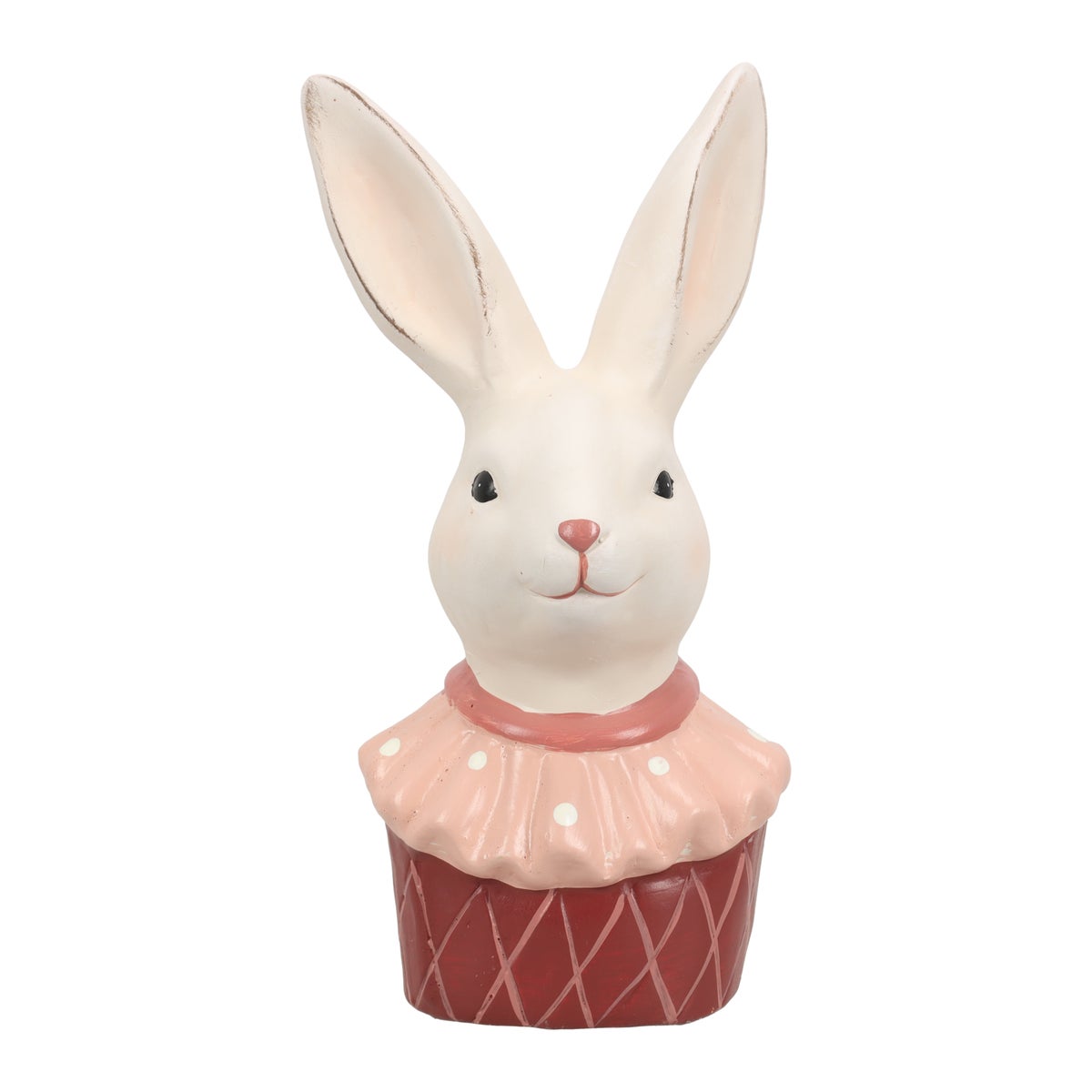 Konijn buste 21 cm beige Konijn buste 21 cm beige